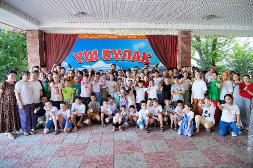 Оқушылар жазғы лагерьлерде демалуда
