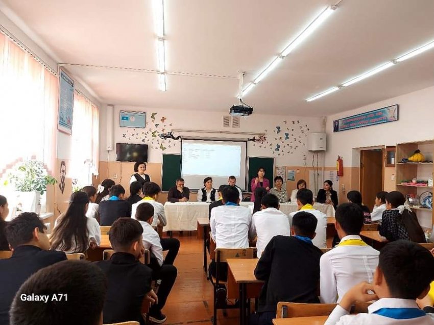 «Кәмелетке толмаған жасөспірімдер арасындағы құқықбұзушылықтың, нашақорлықтың алдын алу, суицидке жол бермеу, қыздар арасындағы ерте жүктіліктің, адам саудасы, тұрмыстық зорлық-зомбылық профилактикасы мен кереғар діни ағымдар туралы»